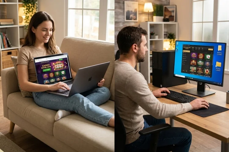 Instant Play Casinos vs Downloadable Casino Software: Key Differences